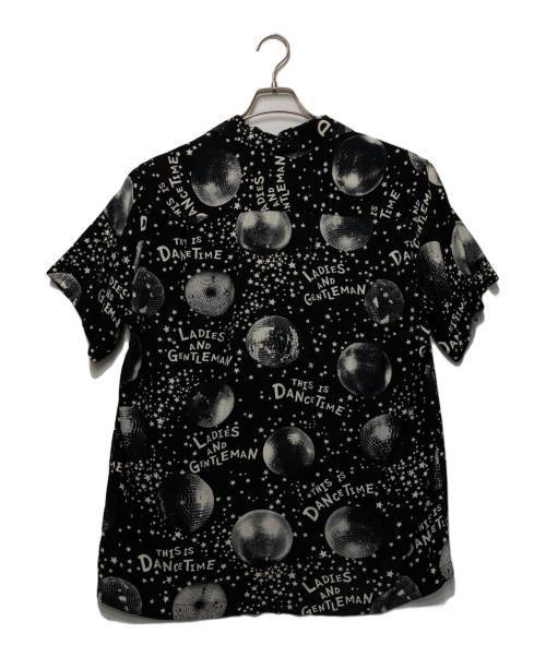 WACKO MARIA（ワコマリア）WACKO MARIA (ワコマリア) MIRROR BALL S/S HAWAIIAN SHIRT ブラック サイズ:Lの古着・服飾アイテム