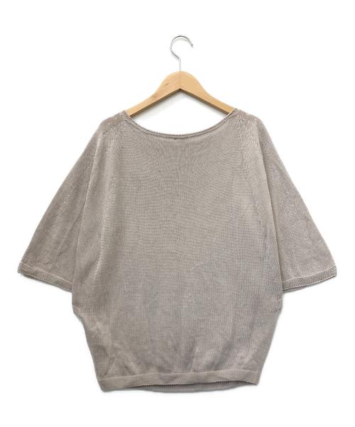 IENA（イエナ）IENA (イエナ) コットンギマ フレアスリーブプルオーバー グレー サイズ:-の古着・服飾アイテム