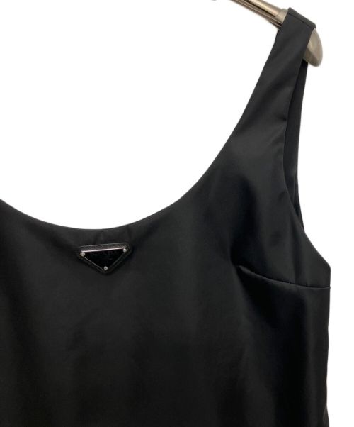 PRADA（プラダ）PRADA (プラダ) Re-Nylon ミニドレス ブラック サイズ:38の古着・服飾アイテム