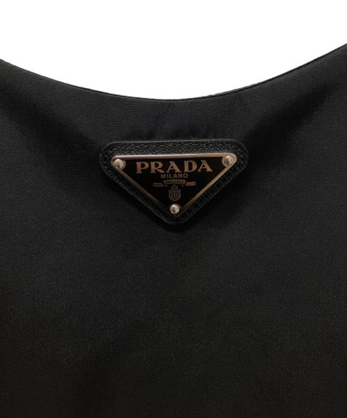 PRADA（プラダ）PRADA (プラダ) Re-Nylon ミニドレス ブラック サイズ:38の古着・服飾アイテム