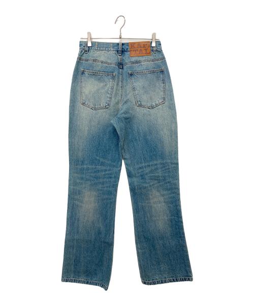 KAPITAL（キャピタル）KAPITAL (キャピタル) フレアデニムパンツ ブルー サイズ:W30の古着・服飾アイテム