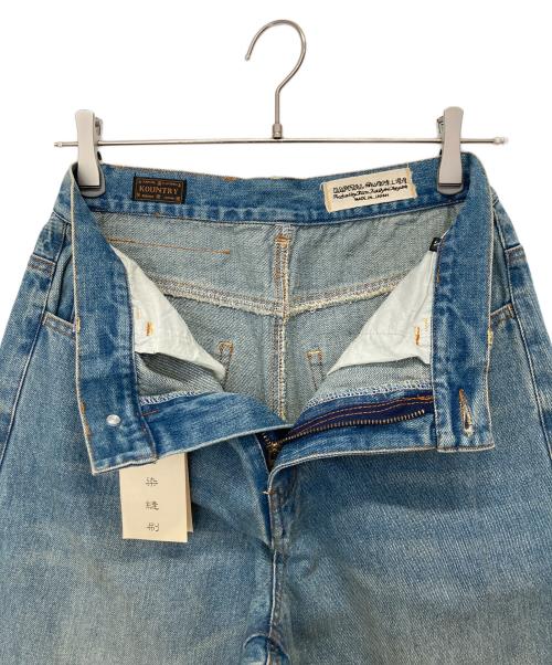 KAPITAL（キャピタル）KAPITAL (キャピタル) フレアデニムパンツ ブルー サイズ:W30の古着・服飾アイテム