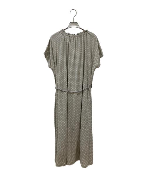 Soffio（ソフィオ）Soffio (ソフィオ) ドットプリントワンピース ベージュ サイズ:S 未使用品の古着・服飾アイテム