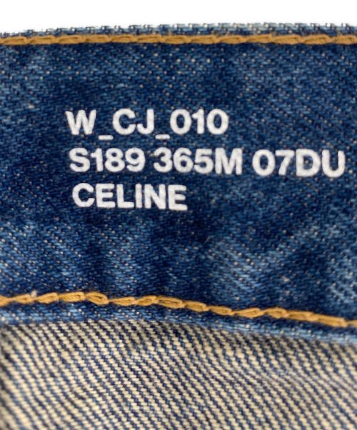 CELINE（セリーヌ）CELINE (セリーヌ) ウォッシュデニムミニスカート インディゴ サイズ:28の古着・服飾アイテム