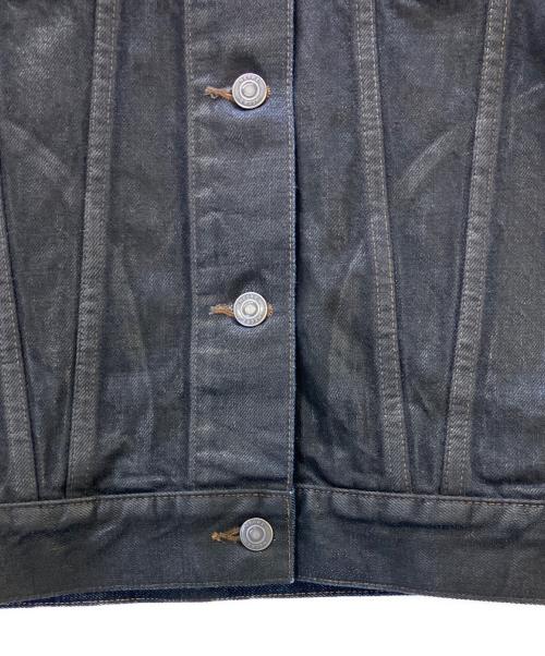 MECRE（メクル）MECRE (メクル) グラデーションコーティングデニムジャケット インディゴ サイズ:Freeの古着・服飾アイテム