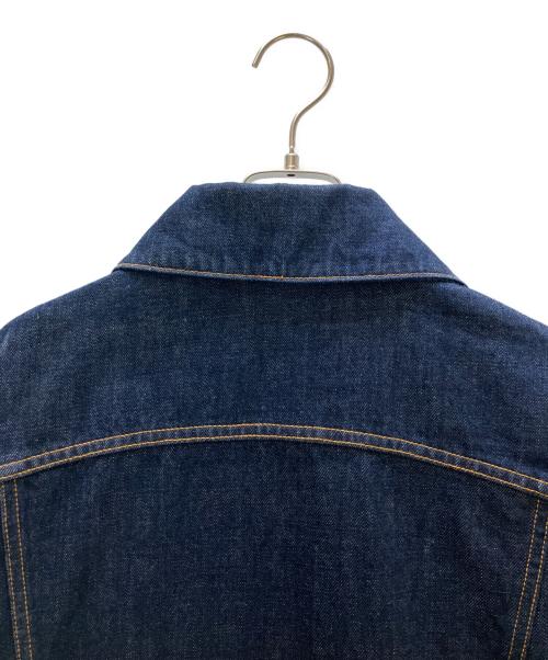 MECRE（メクル）MECRE (メクル) グラデーションコーティングデニムジャケット インディゴ サイズ:Freeの古着・服飾アイテム
