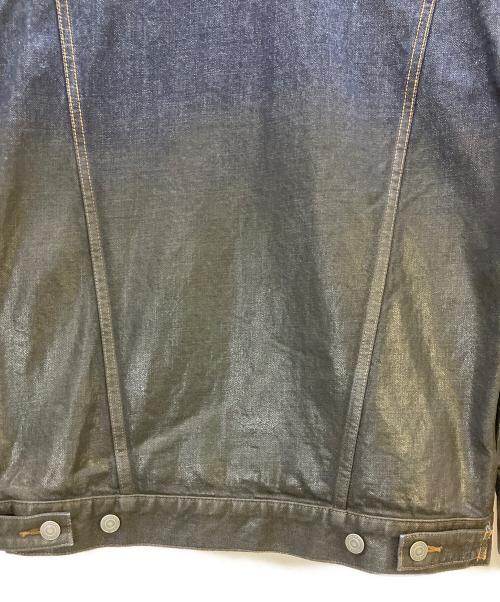 MECRE（メクル）MECRE (メクル) グラデーションコーティングデニムジャケット インディゴ サイズ:Freeの古着・服飾アイテム