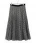 ANAYI（アナイ）の古着「チェックウールボイルプリーツ スカート」｜グレー