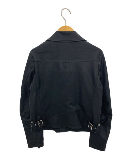Rawtus（ロゥタス）Rawtus (ロゥタス) ゴートレザーシングルライダースジャケット ブラック サイズ:38の古着・服飾アイテム
