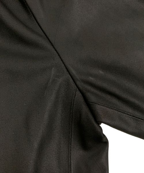 Rawtus（ロゥタス）Rawtus (ロゥタス) ゴートレザーシングルライダースジャケット ブラック サイズ:38の古着・服飾アイテム