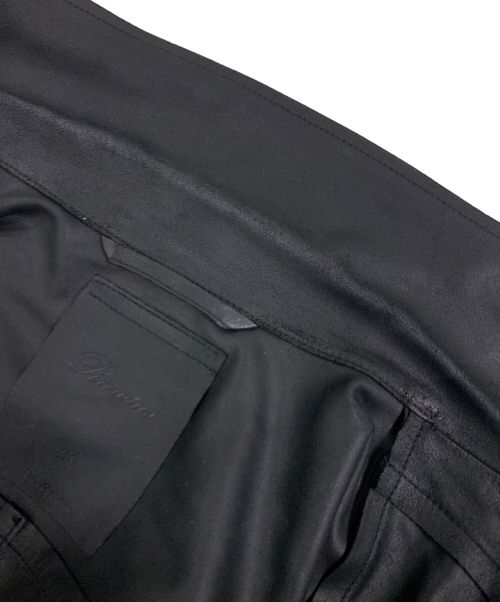 Rawtus（ロゥタス）Rawtus (ロゥタス) ゴートレザーシングルライダースジャケット ブラック サイズ:38の古着・服飾アイテム