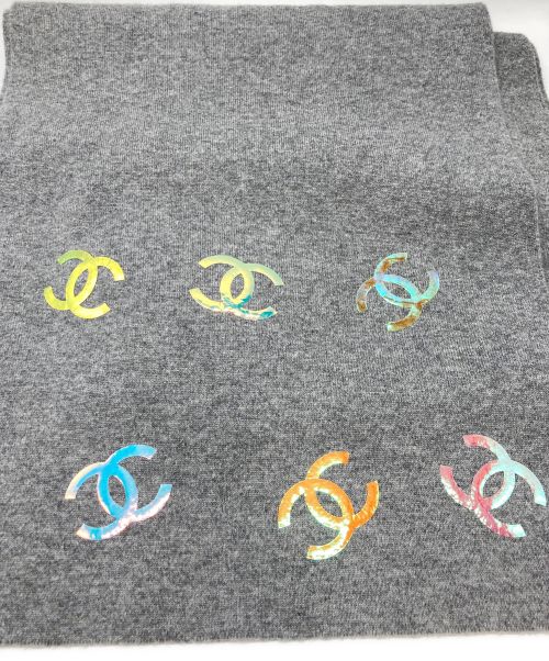 CHANEL（シャネル）CHANEL (シャネル) ココマークカシミヤストールの古着・服飾アイテム