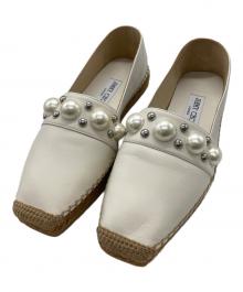 JIMMY CHOO（ジミーチュウ）の古着「エスパドリーユ」｜ホワイト