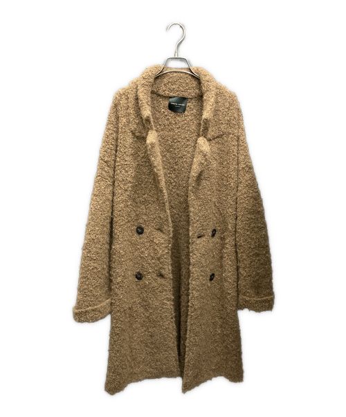 ROBERTO COLLINA（ロベルトコリーナ）ROBERTO COLLINA (ロベルトコリーナ) ブークレーニットコート ブラウン サイズ:freeの古着・服飾アイテム