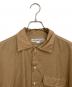 INDIVIDUALIZED SHIRTS (インディビジュアライズドシャツ) MAIDENS SHOP (メイデンズショップ) SUPER 130's WOOL LINEN CAMP COLLAR SHIRT ベージュ サイズ:L：10000円