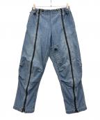 bal originalバルオリジナル）の古着「DENIM FLIGHT PANT」｜インディゴ