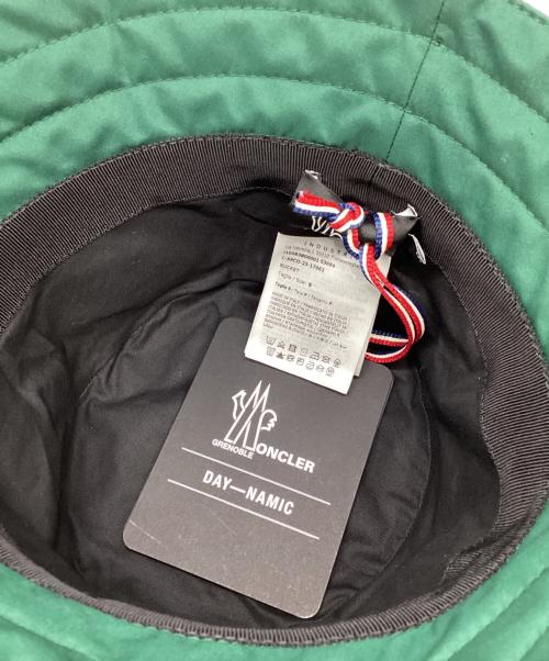 MONCLER GRENOBLE（モンクレール グルノーブル）MONCLER GRENOBLE (モンクレール グルノーブル) GORE-TEX バケットハット グリーン サイズ:Sの古着・服飾アイテム