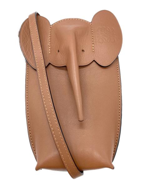 LOEWE（ロエベ）LOEWE (ロエベ) エレファント ポケット ブラウンの古着・服飾アイテム