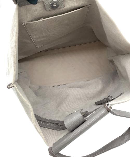 IACUCCI（イアクッチ）IACUCCI (イアクッチ) キャンバストートバッグ グレーの古着・服飾アイテム