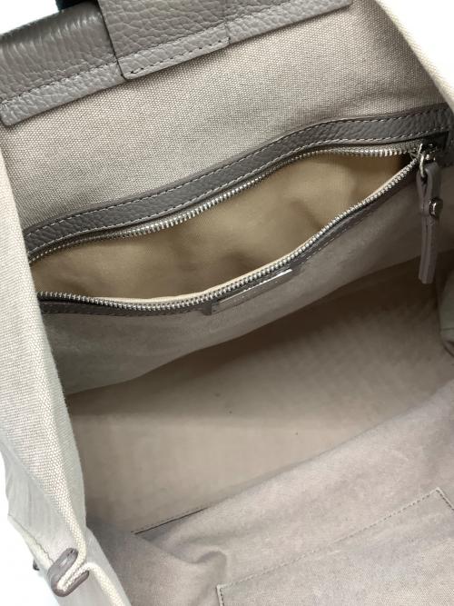 IACUCCI（イアクッチ）IACUCCI (イアクッチ) キャンバストートバッグ グレーの古着・服飾アイテム