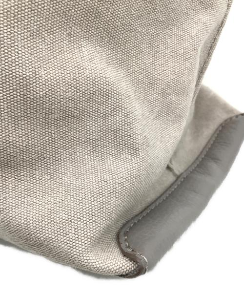 IACUCCI（イアクッチ）IACUCCI (イアクッチ) キャンバストートバッグ グレーの古着・服飾アイテム