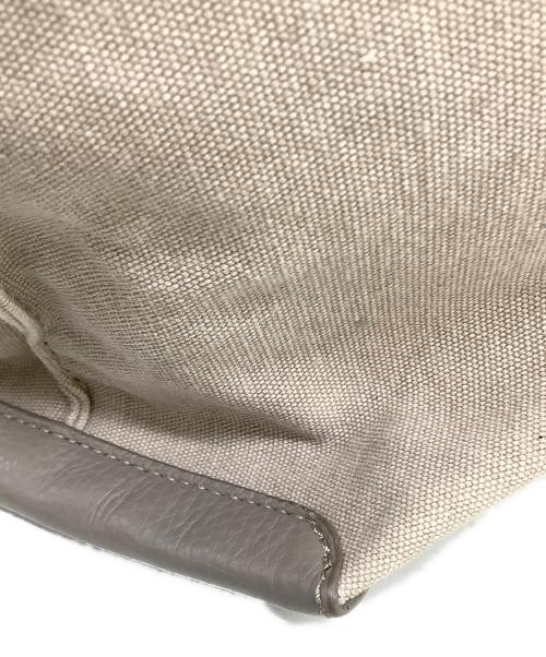 IACUCCI（イアクッチ）IACUCCI (イアクッチ) キャンバストートバッグ グレーの古着・服飾アイテム
