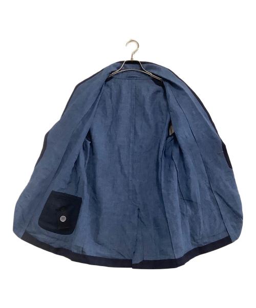 LARDINI（ラルディーニ）LARDINI (ラルディーニ) リネンジャケット インディゴ サイズ:48の古着・服飾アイテム