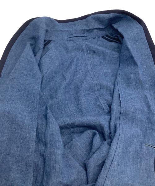 LARDINI（ラルディーニ）LARDINI (ラルディーニ) リネンジャケット インディゴ サイズ:48の古着・服飾アイテム