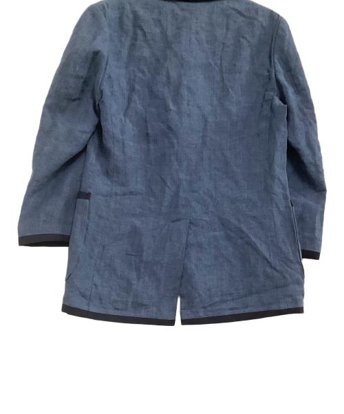 LARDINI（ラルディーニ）LARDINI (ラルディーニ) リネンジャケット インディゴ サイズ:48の古着・服飾アイテム