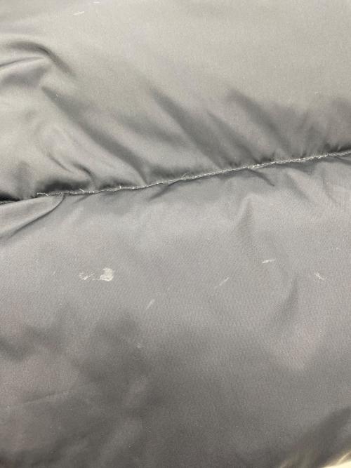 RockyMountainFeatherBed（ロッキーマウンテンフェザーベッド）RockyMountainFeatherBed (ロッキーマウンテンフェザーベッド) ヨークレザー切替レザーダウンベスト ブラック サイズ:36の古着・服飾アイテム