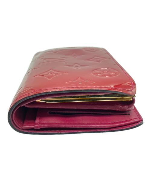LOUIS VUITTON（ルイ ヴィトン）LOUIS VUITTON (ルイ ヴィトン) 2つ折り財布 ヴェルニ ポルトフォイユヴィエノワ ローズアンディアンの古着・服飾アイテム