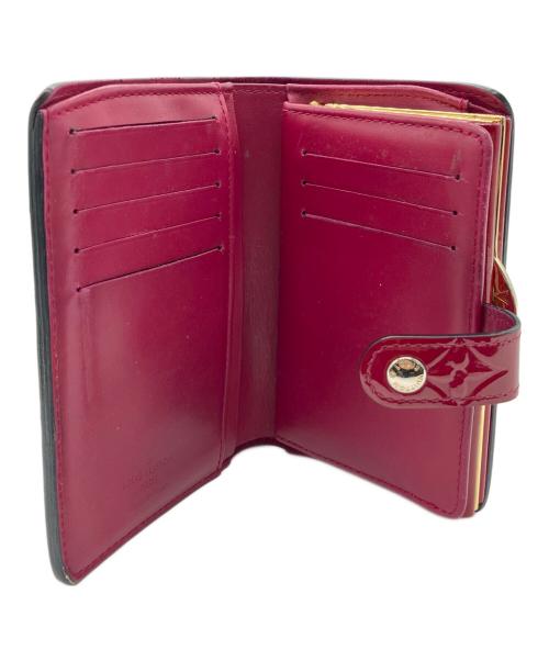 LOUIS VUITTON（ルイ ヴィトン）LOUIS VUITTON (ルイ ヴィトン) 2つ折り財布 ヴェルニ ポルトフォイユヴィエノワ ローズアンディアンの古着・服飾アイテム