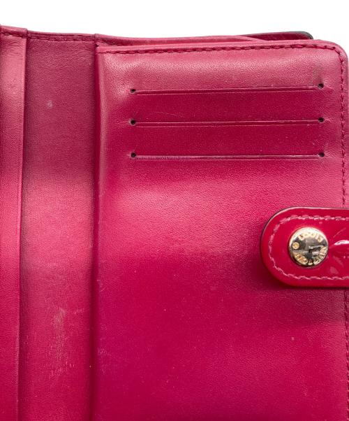 LOUIS VUITTON（ルイ ヴィトン）LOUIS VUITTON (ルイ ヴィトン) 2つ折り財布 ヴェルニ ポルトフォイユヴィエノワ ローズアンディアンの古着・服飾アイテム