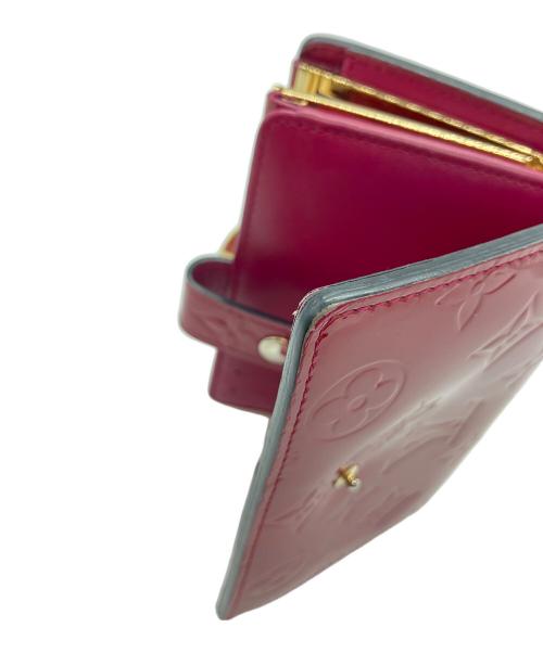 LOUIS VUITTON（ルイ ヴィトン）LOUIS VUITTON (ルイ ヴィトン) 2つ折り財布 ヴェルニ ポルトフォイユヴィエノワ ローズアンディアンの古着・服飾アイテム