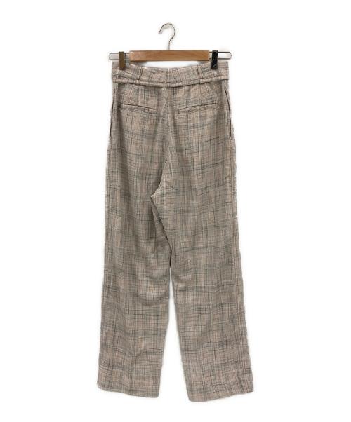 Acne studios（アクネ ストゥディオズ）ACNE STUDIOS (アクネ ストゥディオス) チェックパンツ ベージュ サイズ:34の古着・服飾アイテム