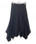 Acne studios (アクネ ストゥディオス) Handkerchief-hem Midi Skirt ブラック サイズ:32：5000円