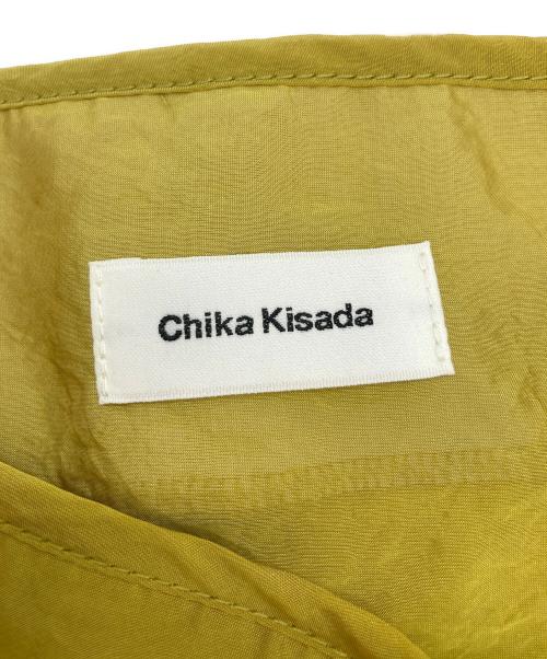 Chika Kisada（チカ キサダ）Chika Kisada (チカ キサダ) RAY BEAMS (レイ ビームス) 別注 肩ベルト ワンピース イエロー サイズ:1の古着・服飾アイテム