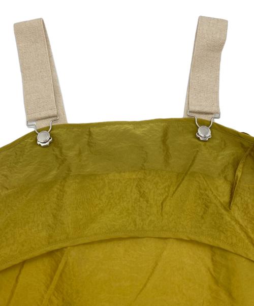 Chika Kisada（チカ キサダ）Chika Kisada (チカ キサダ) RAY BEAMS (レイ ビームス) 別注 肩ベルト ワンピース イエロー サイズ:1の古着・服飾アイテム