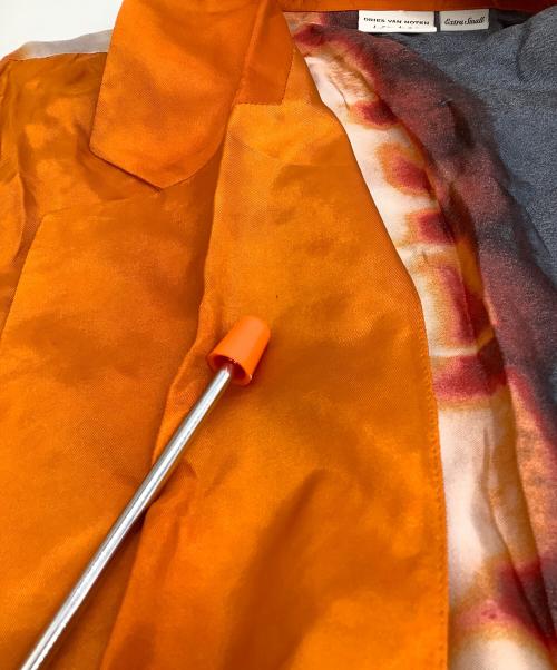 DRIES VAN NOTEN（ドリスヴァンノッテン）DRIES VAN NOTEN (ドリスヴァンノッテン) LEN LYE (レン・ライ) ワンピース オレンジ サイズ:XSの古着・服飾アイテム