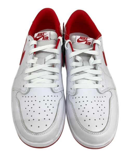 NIKE（ナイキ）NIKE (ナイキ) AIR JORDAN 1 RETRO LOW OG ホワイト×レッド サイズ:US10.5の古着・服飾アイテム