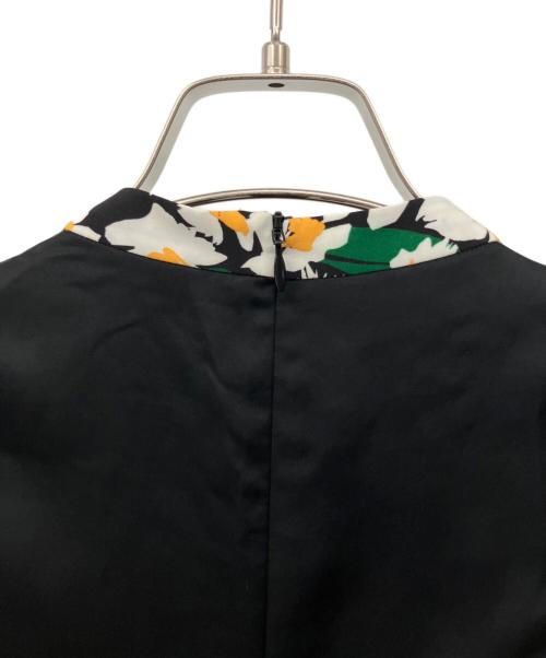 AKIRA NAKA（アキラナカ）AKIRA NAKA (アキラナカ) ハーパーレースコンビドレス ブラック サイズ:36の古着・服飾アイテム