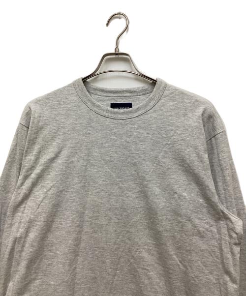 DESCENDANT（ディセンダント）DESCENDANT (ディセンダント) SEMAPHORE CREW NECK LS グレー サイズ:1の古着・服飾アイテム