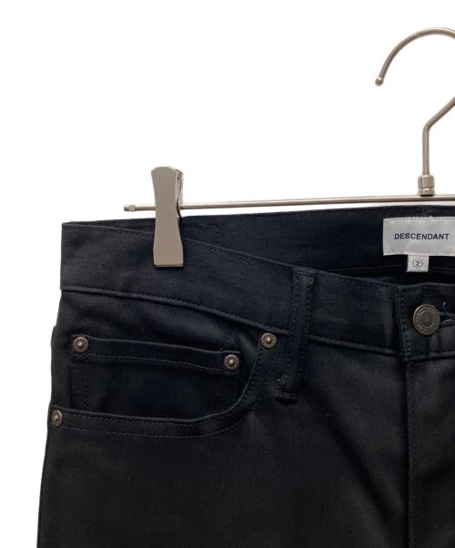 DESCENDANT（ディセンダント）DESCENDANT (ディセンダント) DIN-4 SKINNY JEANS ブラック サイズ:2の古着・服飾アイテム