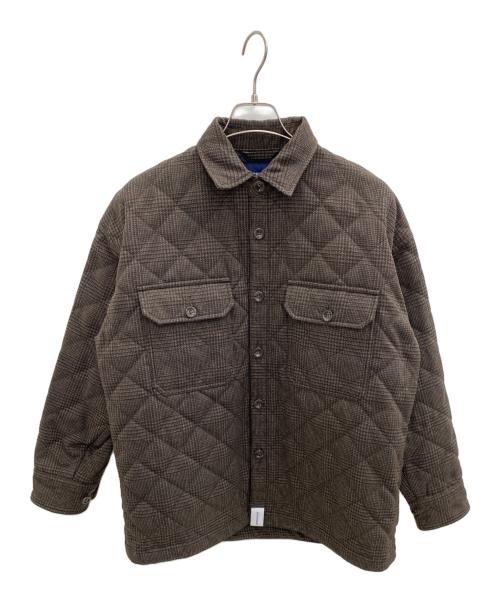 DESCENDANT（ディセンダント）DESCENDANT (ディセンダント) LOYAL QUILTING JACKET ブラウン サイズ:SIZE 1の古着・服飾アイテム