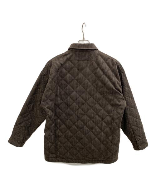 DESCENDANT（ディセンダント）DESCENDANT (ディセンダント) LOYAL QUILTING JACKET ブラウン サイズ:SIZE 1の古着・服飾アイテム
