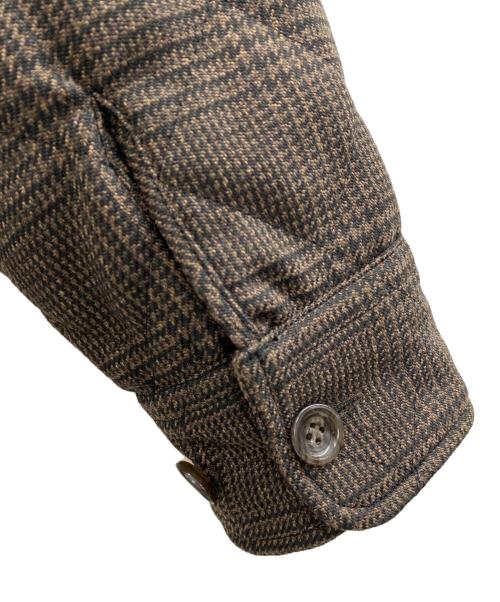 DESCENDANT（ディセンダント）DESCENDANT (ディセンダント) LOYAL QUILTING JACKET ブラウン サイズ:SIZE 1の古着・服飾アイテム