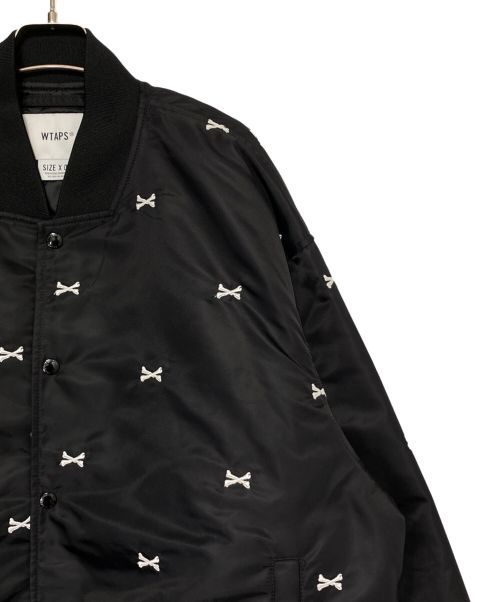WTAPS（ダブルタップス）WTAPS (ダブルタップス) TEAM JACKET TEXTILE ブラック サイズ:03 未使用品の古着・服飾アイテム