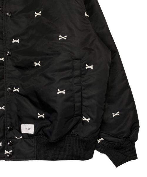 WTAPS（ダブルタップス）WTAPS (ダブルタップス) TEAM JACKET TEXTILE ブラック サイズ:03 未使用品の古着・服飾アイテム