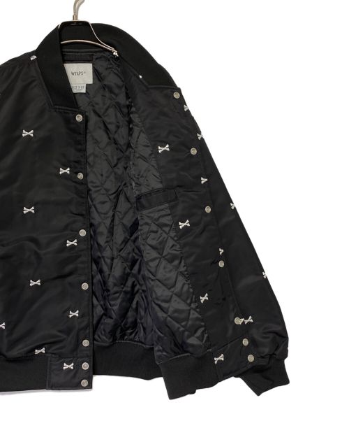 WTAPS（ダブルタップス）WTAPS (ダブルタップス) TEAM JACKET TEXTILE ブラック サイズ:03 未使用品の古着・服飾アイテム