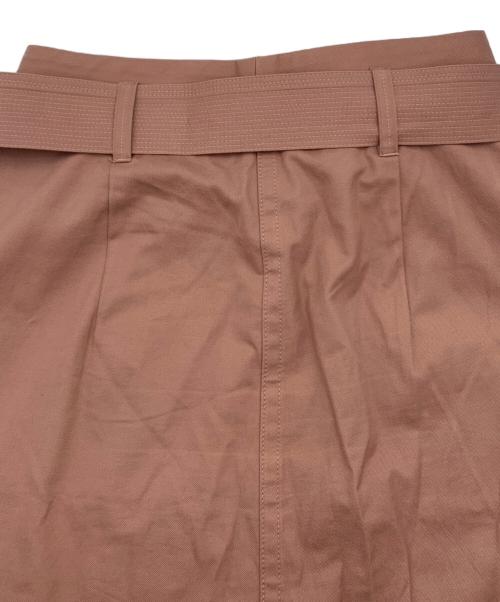 TOMORROW LAND（トゥモローランド）TOMORROW LAND (トゥモローランド) サップルツイル ベルテッドロングスカート ピンク サイズ:36の古着・服飾アイテム